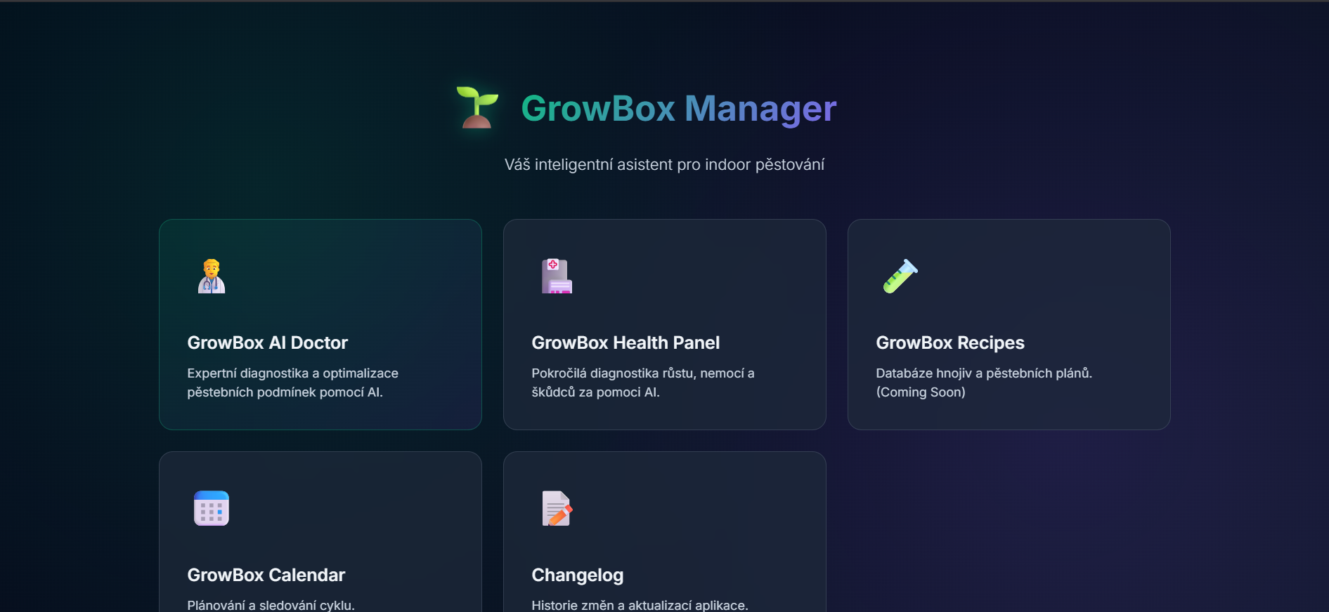 Growbox Manager